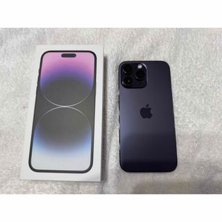 アップル(Apple)のiPhone14 Pro Max パープル　128GB SIMフリー(スマートフォン本体)