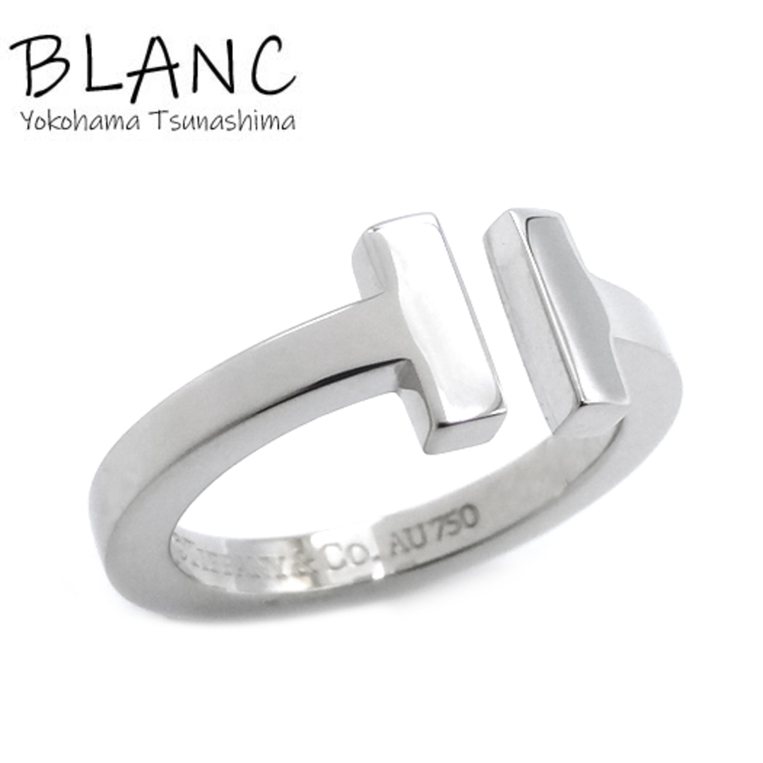 Tiffany & Co. - ティファニー Tスクエア リング 約10号 K18 ホワイトゴールド 指輪 K18WG ジュエリー Tiffany＆Co.