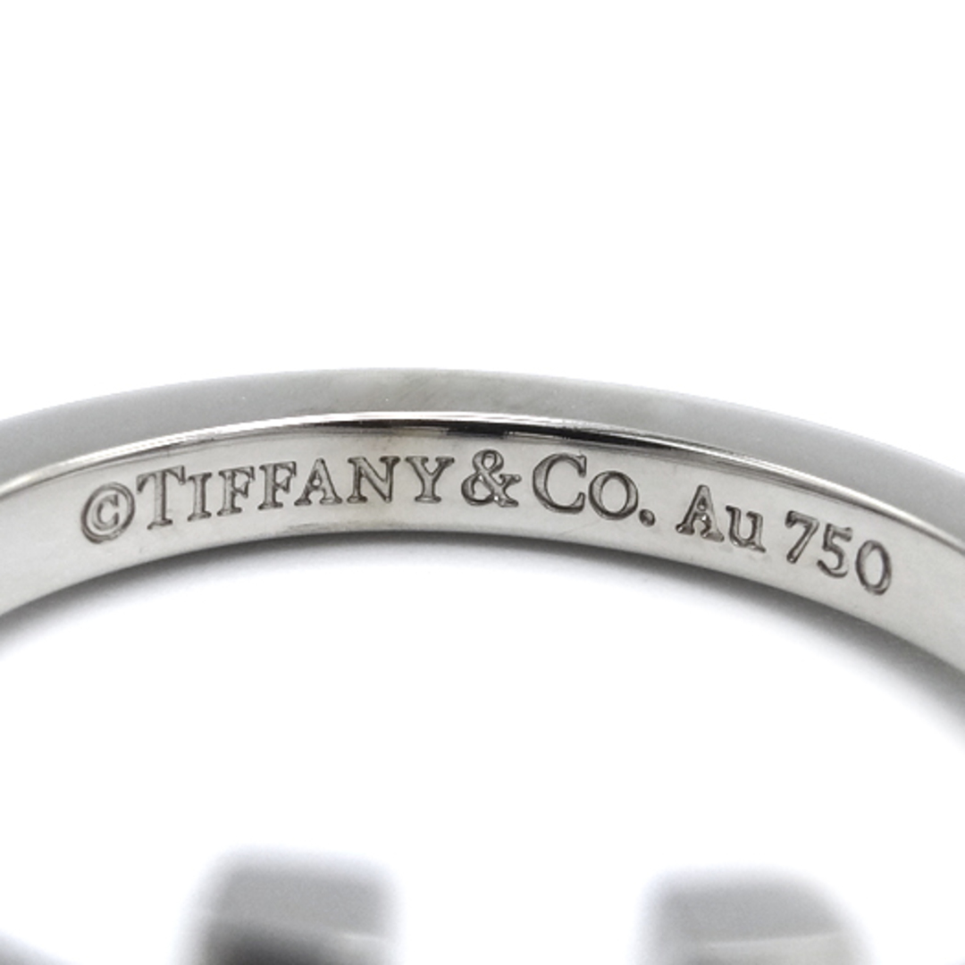 Tiffany & Co.(ティファニー)のティファニー Tスクエア リング 約20号 K18 ホワイトゴールド 指輪 K18WG ジュエリー Tiffany＆Co. レディースのアクセサリー(リング(指輪))の商品写真