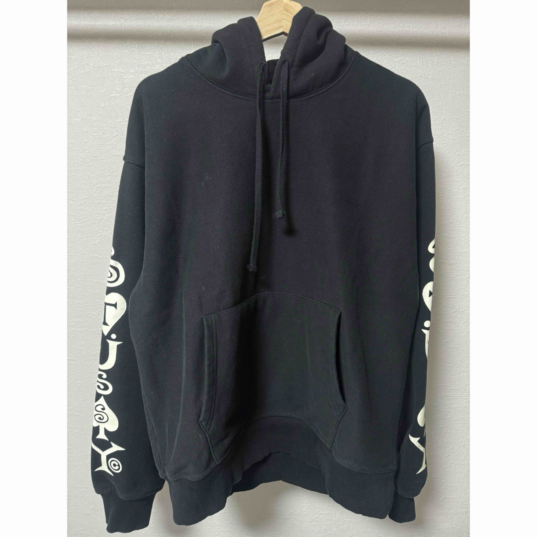 STUSSY(ステューシー)のstussy hearts and spades hoodie L Black メンズのトップス(パーカー)の商品写真