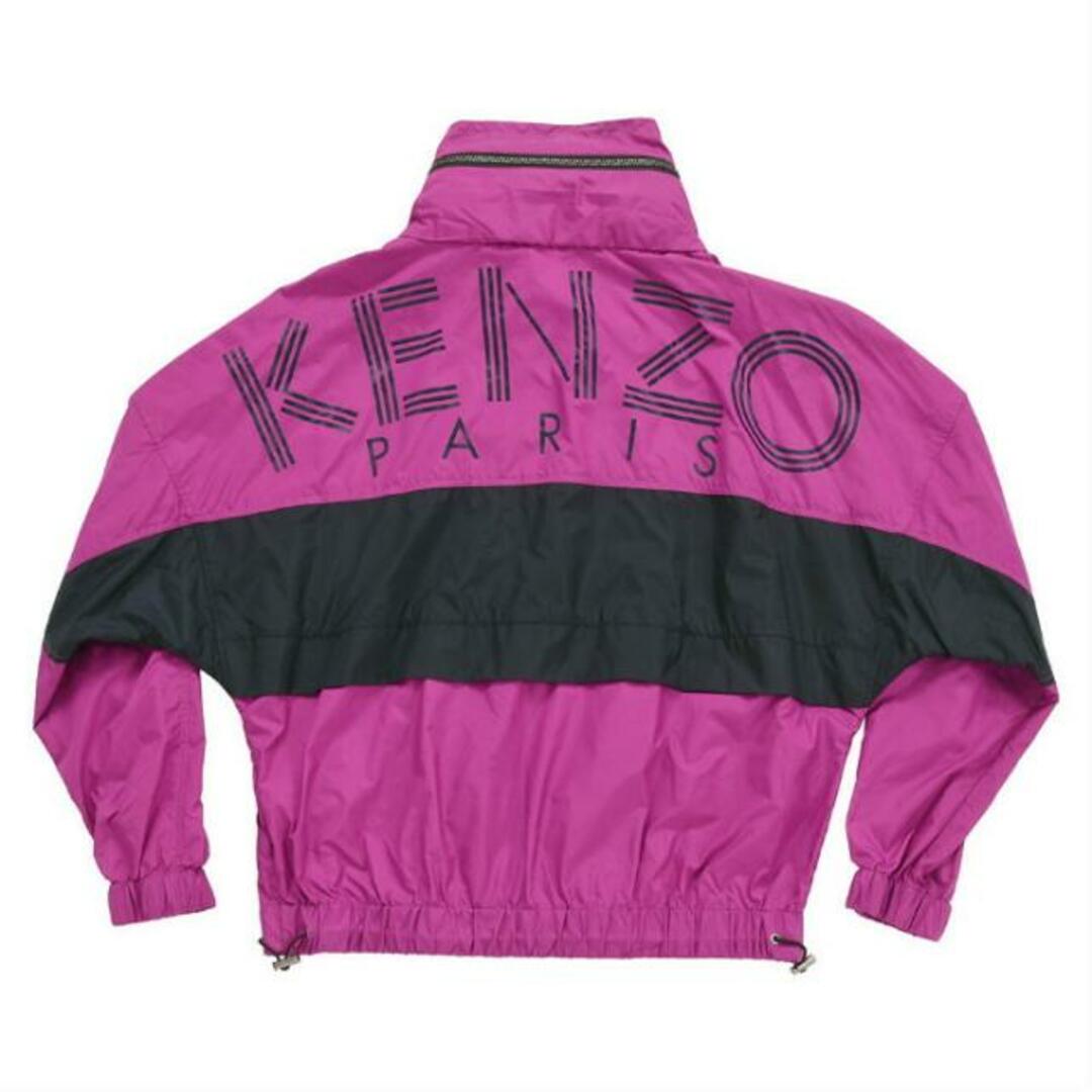 KENZO(ケンゾー)のケンゾー ウィメンズ  ウィンドブレーカー レディース カラーブロック ジャケット パープル KENZO Blouson F762BL062560 26(otr1937) - XS レディースのジャケット/アウター(ナイロンジャケット)の商品写真