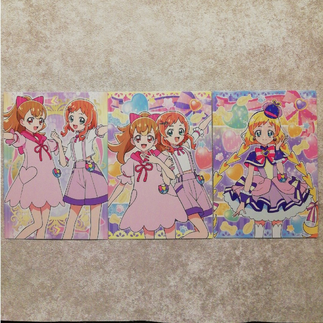 キュアフレンディ 犬飼いろは&犬飼こむぎ プリキュアカード3枚 わんだふる エンタメ/ホビーのアニメグッズ(カード)の商品写真