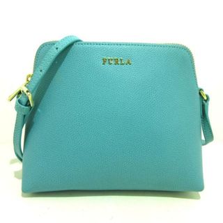 フルラ(Furla)のFURLA(フルラ) ショルダーバッグ美品  - ライトブルー ミニバッグ レザー(ショルダーバッグ)