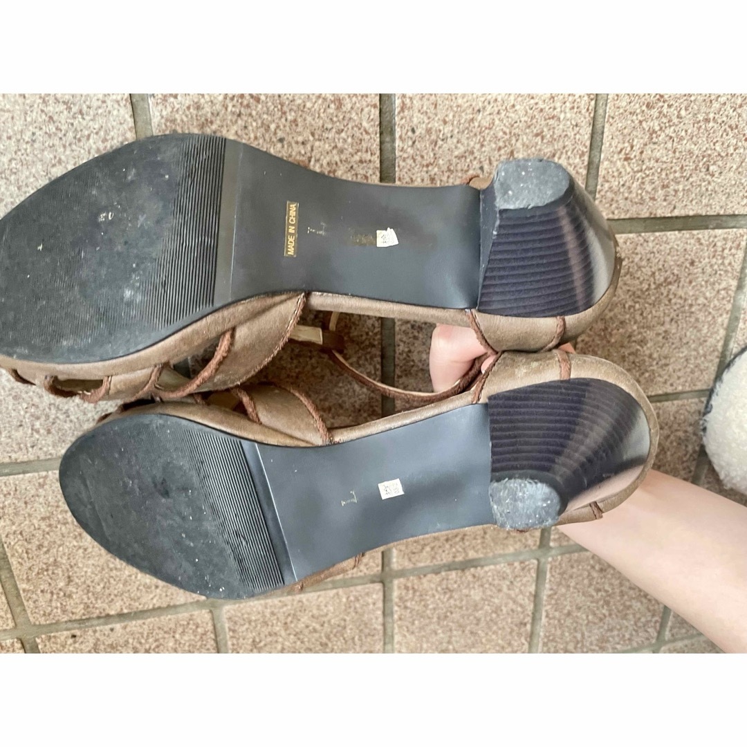 お値下げ レディース twilala パンプス サンダル ミュール Lサイズ レディースの靴/シューズ(ハイヒール/パンプス)の商品写真