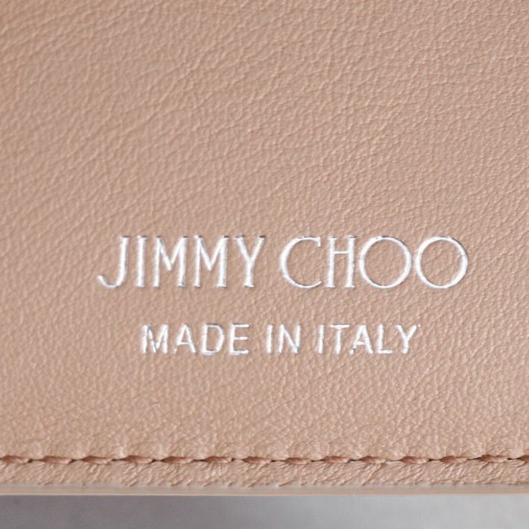 JIMMY CHOO(ジミーチュウ)のK3129M ジミーチュウ NAIMA 本革 三つ折 財布 箱付き ITALY製 レディースのファッション小物(財布)の商品写真