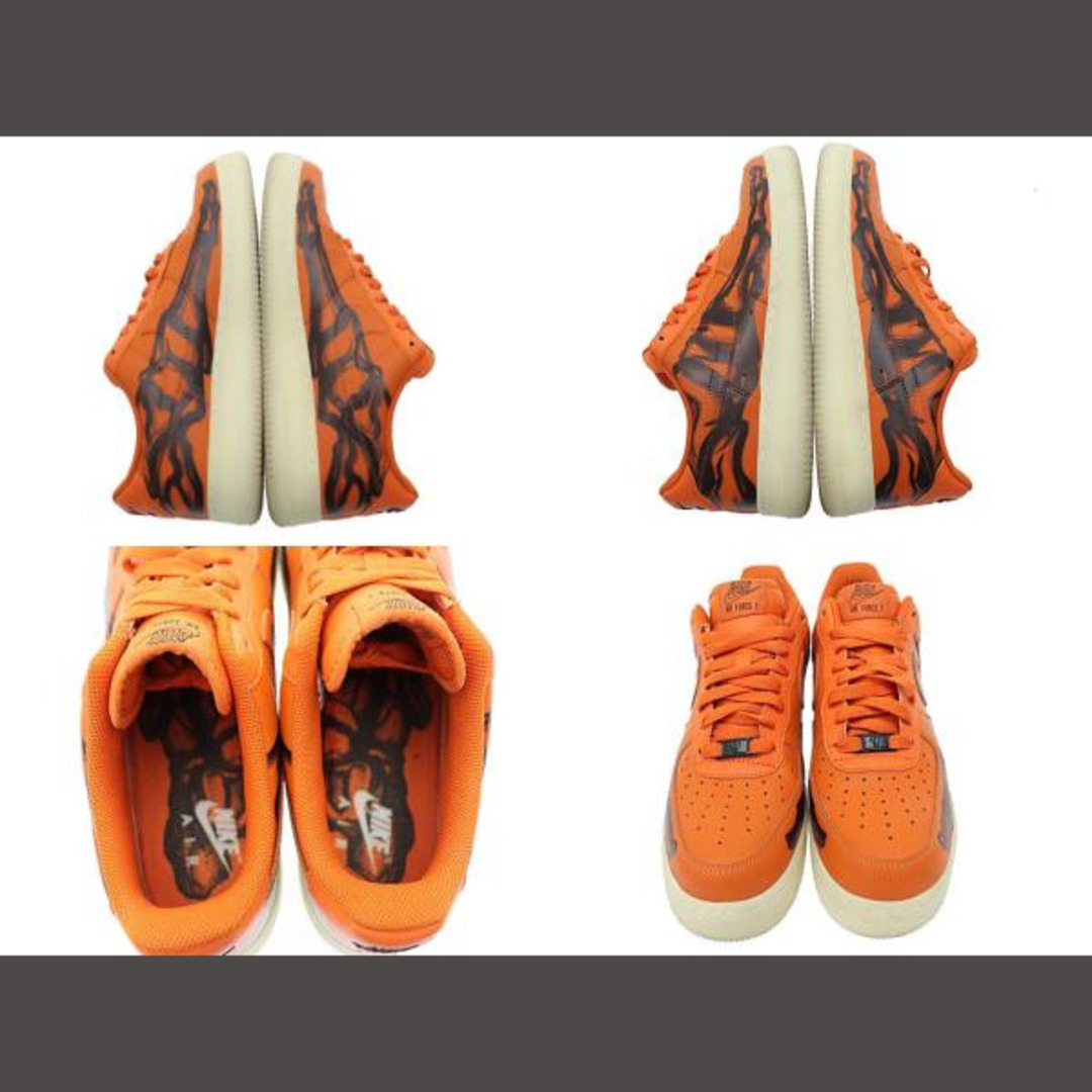 NIKE(ナイキ)のナイキ エアフォース 1 ロー オレンジ スケルトン CU8067-800 ■ メンズの靴/シューズ(スニーカー)の商品写真
