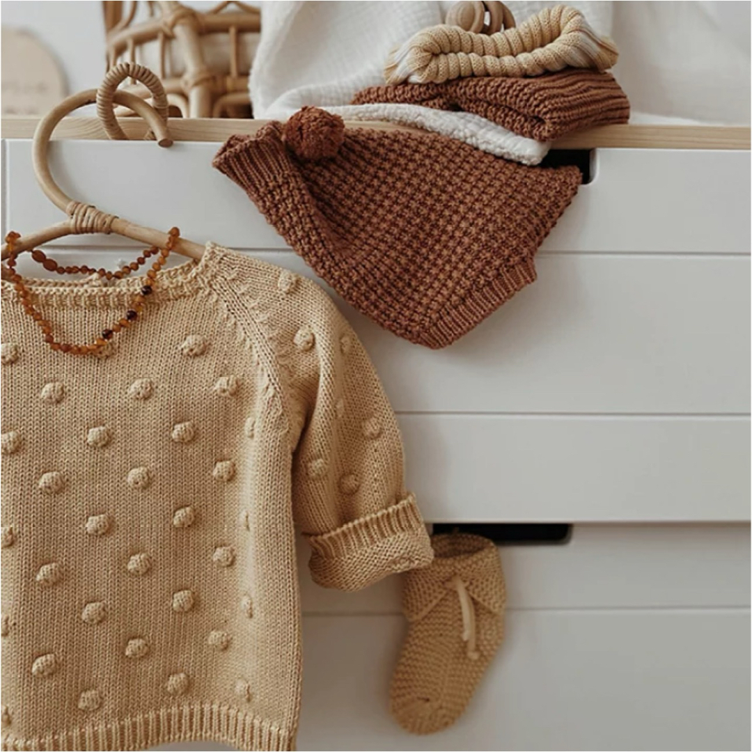 li&me knit bootie marco  キッズ/ベビー/マタニティのこども用ファッション小物(靴下/タイツ)の商品写真