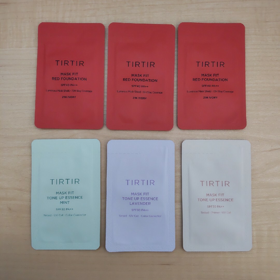 TIRTIR(ティルティル)のTIRTIR ティルティル お試しセット コスメ/美容のベースメイク/化粧品(ファンデーション)の商品写真