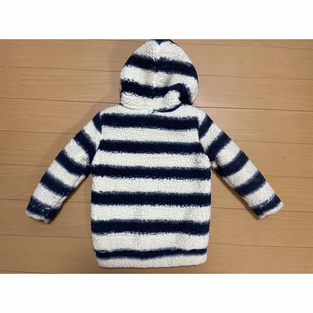 Roxy(ロキシー)のROXY ロキシー　100 ボーダー　アウター　ジャンパー キッズ/ベビー/マタニティのキッズ服女の子用(90cm~)(ジャケット/上着)の商品写真