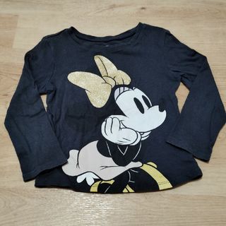 オールドネイビー(Old Navy)のこれからの時期に◎　ミニー　薄手　ロンT　2T/2A(Tシャツ/カットソー)