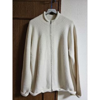 NICENESS 23AW PEGRUM ホワイト Lサイズ 新品未使用(カーディガン)