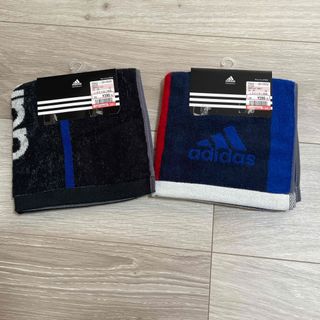 アディダス(adidas)のadidas ウォッシュタオル　2枚セット(タオル/バス用品)