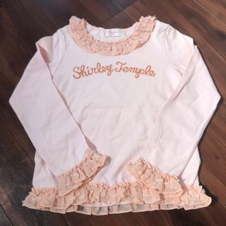 シャーリーテンプル(Shirley Temple)のシャーリーテンプル⭐︎襟レースカットソー120長袖Tシャツ110(Tシャツ/カットソー)