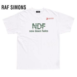 ラフシモンズ(RAF SIMONS)のラフシモンズ Tシャツ 半袖 メンズ カットソー ホワイト 白 RAF SIMONS T-Shirt 172-110-19000-01020(otr2070) -(Tシャツ/カットソー(半袖/袖なし))