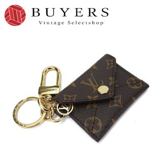 LOUIS VUITTON - 【中古】 ルイ・ヴィトン キーホルダー ポルトクレ・キリガミ M69003 モノグラムキャンバス ゴールド金具 チャーム レディース 女性 LOUIS VUITTON