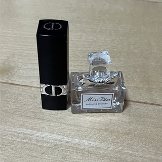ディオール(Dior)のミスディオール　ブルーミングブーケ　香水5ml  ミニリップ付き(香水(女性用))