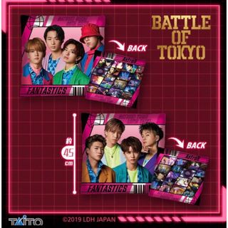 ファンタスティックスフロムエグザイルトライブ(FANTASTICS from EXILE TRIBE)の【匿名発送】BATTLE OF TOKYO  クッション FANTASTICS(ミュージシャン)