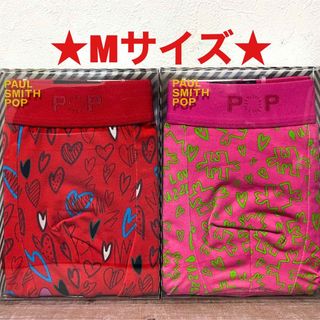 ポールスミス(Paul Smith)の【新品】ポールスミス Mサイズ ボクサーパンツ 2枚(ボクサーパンツ)