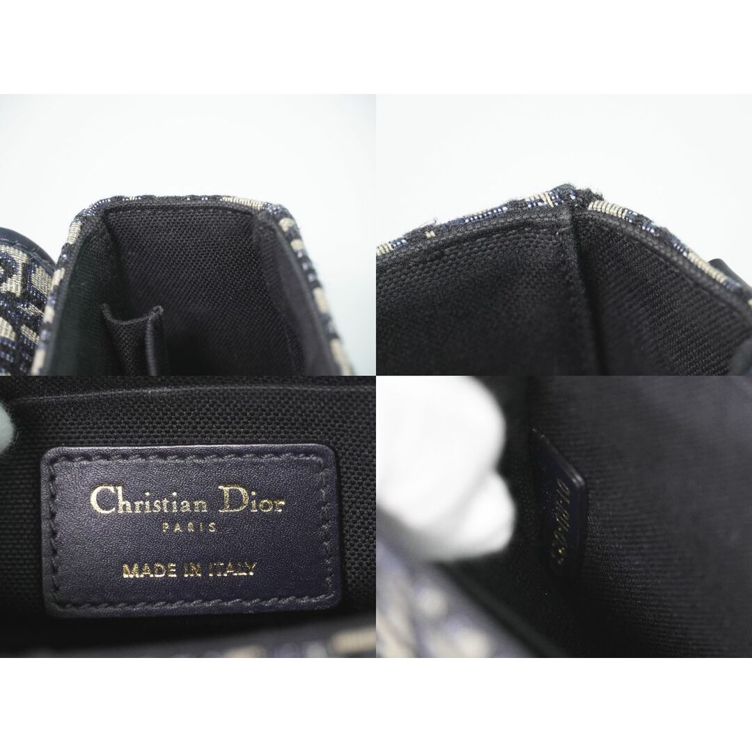 Christian Dior(クリスチャンディオール)の本物 クリスチャン ディオール Christian Dior トロッター クラッチバッグ セカンドバッグ オブリーク キャンバス ネイビー Trotter バッグ 中古	 レディースのバッグ(ボストンバッグ)の商品写真