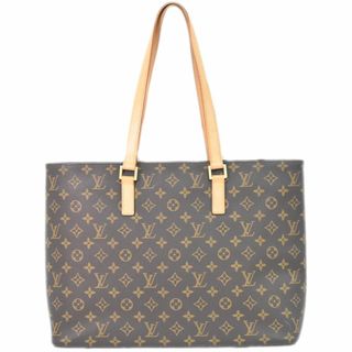 ルイヴィトン(LOUIS VUITTON)の本物 ルイヴィトン LOUIS VUITTON LV ルコ モノグラム ショルダーバッグ トートバッグ ブラウン M51155 Luco ビトン バッグ 中古	(ショルダーバッグ)