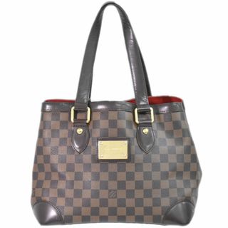 ルイヴィトン(LOUIS VUITTON)の本物 ルイヴィトン LOUIS VUITTON LV ハムステッド PM ダミエ エベヌ トートバッグ ハンドバッグ ブラウン N51205 Hampstead ビトン バッグ 中古(トートバッグ)