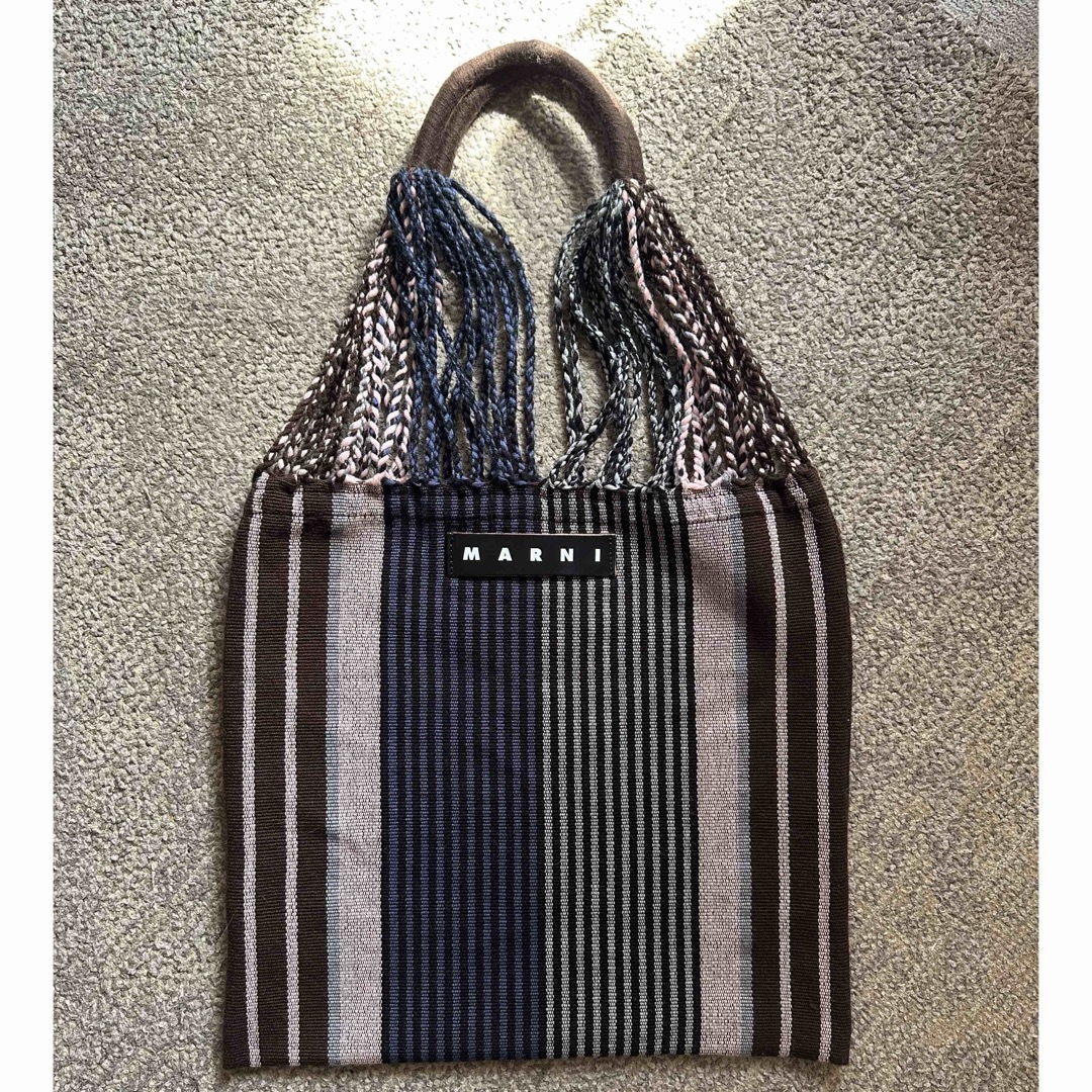 Marni(マルニ)のmarni ハンモックバッグ ブルー ピンク レディースのバッグ(トートバッグ)の商品写真