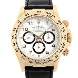 ロレックス(ROLEX)のロレックス デイトナ 16518 ホワイト 逆6文字盤 N番 メンズ 中古 腕時計(腕時計(アナログ))