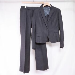 the suit compan　ザスーツカンパニー　REDA　スーツ　上下セット　ジャケット　パンツ　紺　ストライプ　Ⅿ(スーツジャケット)