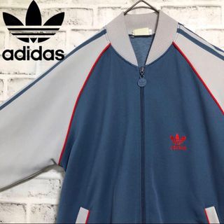 adidas - 希少3XL⭐️80s adidas トラックジャケット 刺繍 adidas - 希少3XL⭐️80s adidas トラックジャケット 刺繍