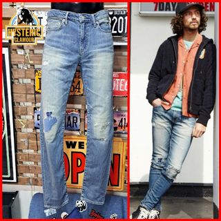 ヒステリックグラマー(HYSTERIC GLAMOUR)の極上ストレッチ　ヒステリックグラマー　KPR加工ISKO デニム　ジーンズ　L(デニム/ジーンズ)