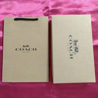 COACH - コーチ 紙袋 化粧箱 セット 新品未使用品