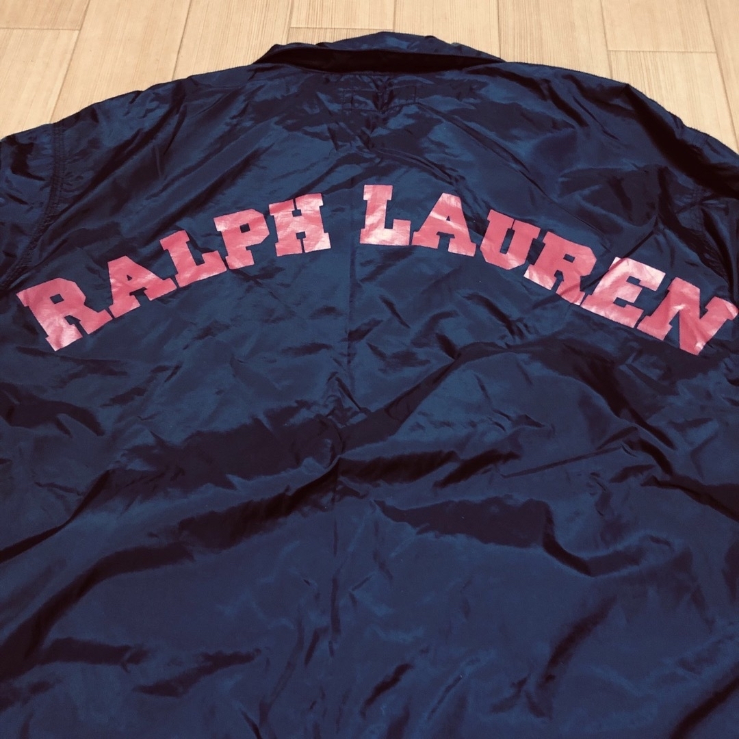 Ralph Lauren(ラルフローレン)のチャップスラルフローレン ウィンドブレーカー  Mサイズ ダークネイビー メンズのジャケット/アウター(ナイロンジャケット)の商品写真