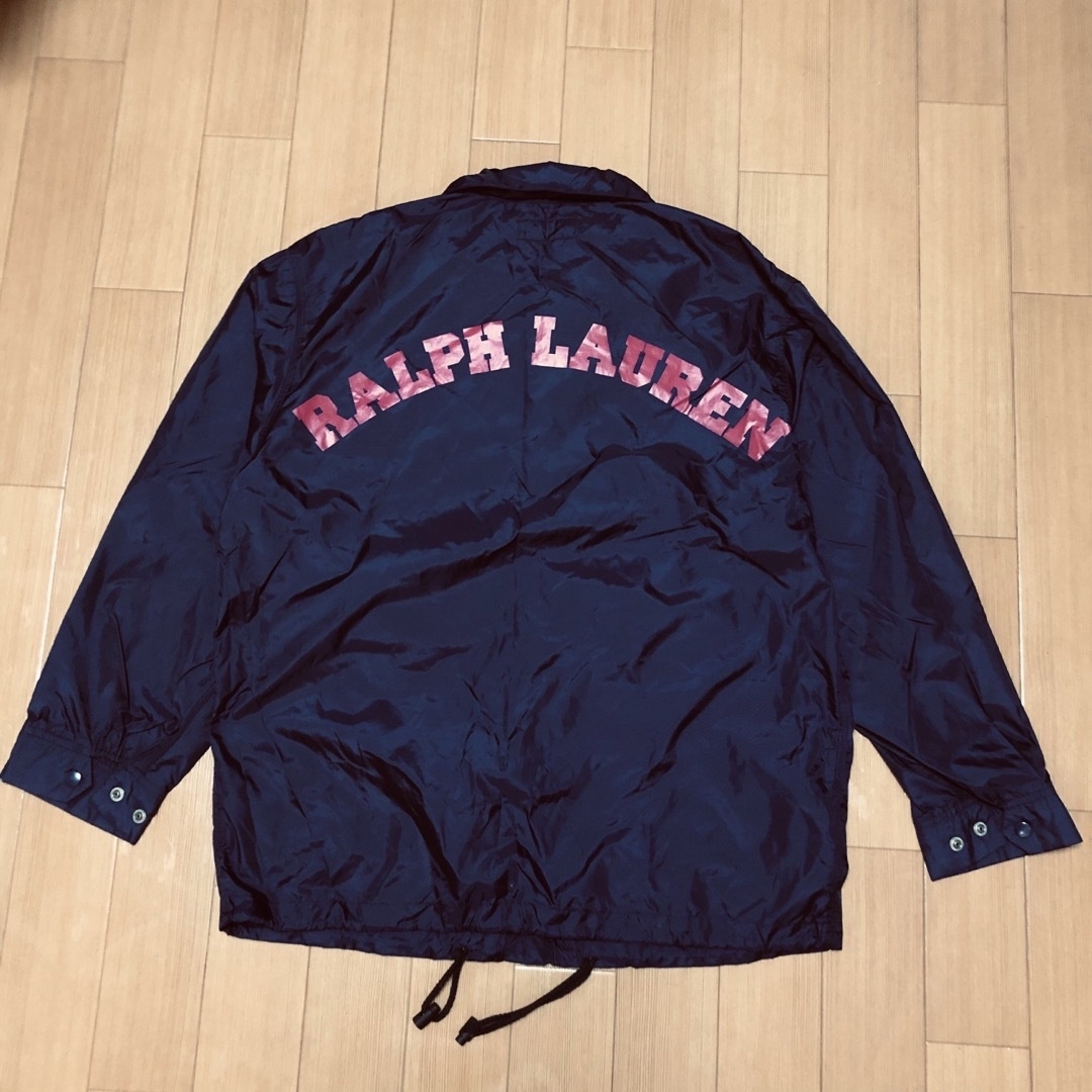 Ralph Lauren(ラルフローレン)のチャップスラルフローレン ウィンドブレーカー  Mサイズ ダークネイビー メンズのジャケット/アウター(ナイロンジャケット)の商品写真