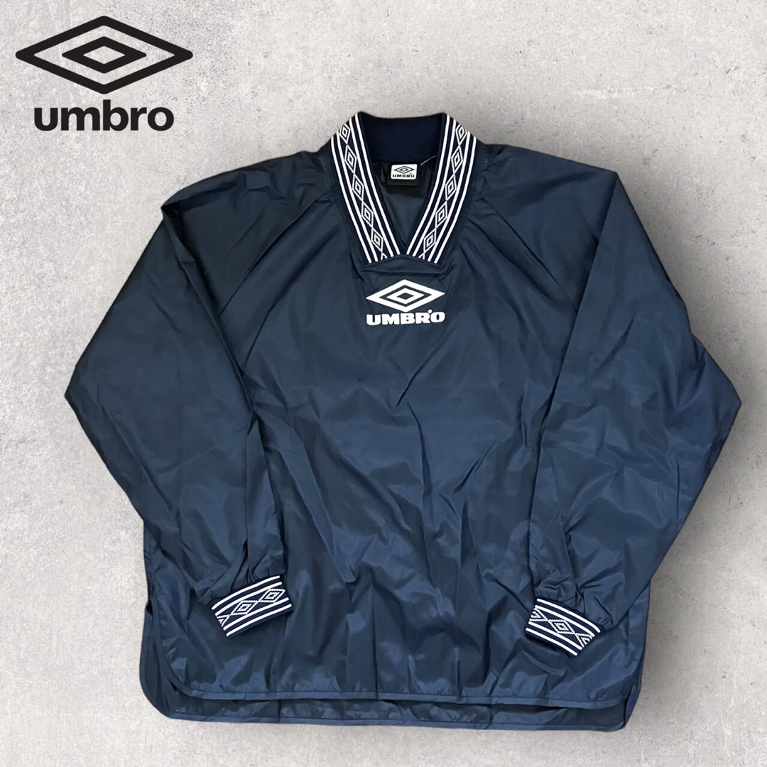 UMBRO(アンブロ)のレア　90s アンブロ　プルオーバーナイロンジャケット　パンツ　セットアップ メンズのジャケット/アウター(ナイロンジャケット)の商品写真