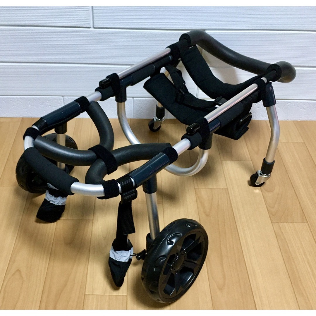 knkmochalatte様専用■犬の車椅子 小型犬用4輪顎乗せ付 歩行器 その他のペット用品(犬)の商品写真