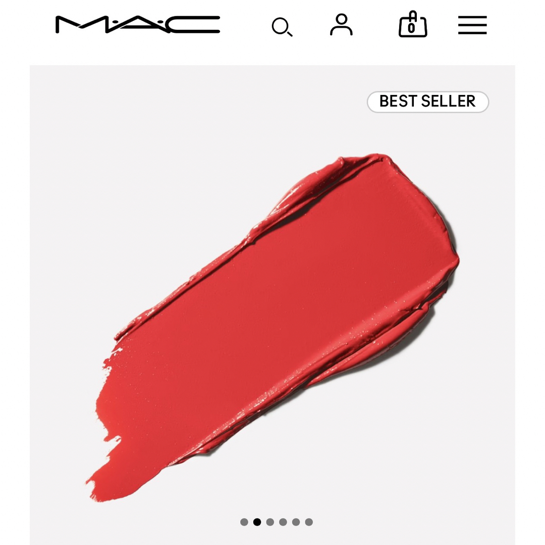 MAC(マック)の☆MAC☆リップスティック コスメ/美容のベースメイク/化粧品(口紅)の商品写真