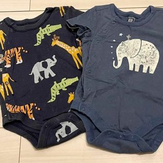 ベビーギャップ(babyGAP)のBabyGAP ロンパース(Tシャツ/カットソー)