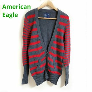 アメリカンイーグル(American Eagle)の【American Eagle】ニットカーディガン☆袖コンシャス(カーディガン)