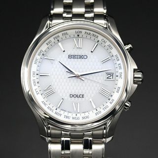 セイコー(SEIKO)の【極美品】セイコー　ドルチェ＆エクセリーヌ　SADZ201　メンズ　A04198(腕時計(アナログ))