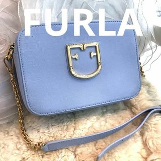 フルラ(Furla)の☆美品☆フルラ　ブラーヴァ　ミニ　クロスボディ　ショルダーバッグ　斜め掛け(ショルダーバッグ)