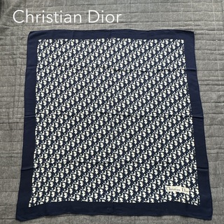 クリスチャンディオール(Christian Dior)のChristian Dior クリスチャンディオール スカーフ トロッター ロゴ(バンダナ/スカーフ)