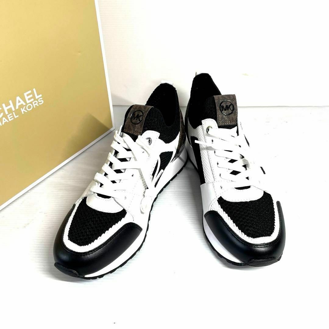 Michael Kors(マイケルコース)の未使用マイケルコース　レディーススニーカー　サイズ7 23年夏モデル レディースの靴/シューズ(スニーカー)の商品写真