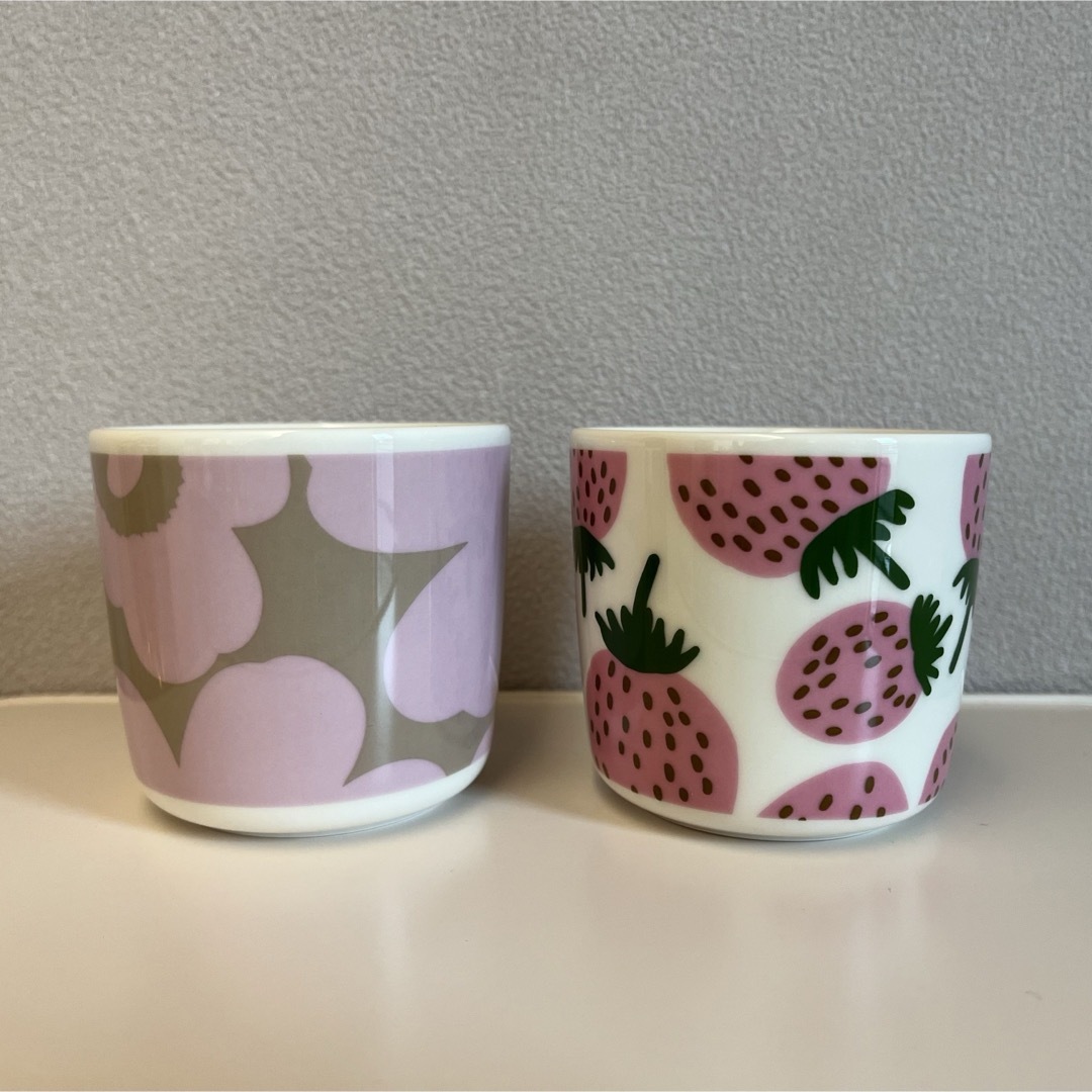 marimekko(マリメッコ)のmarimekko マグカップ (フタ付き) インテリア/住まい/日用品のキッチン/食器(グラス/カップ)の商品写真