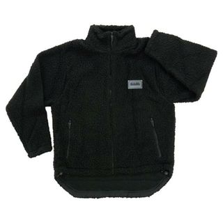 ナパピリ(NAPAPIJRI)の【2色】Napapijri T Emin Wool Jkt N0YI6N 041 / N1R NAPA BY MARTIN ROSE ナパ マーティンローズ ボアジャケット ブラック ナチュラル(otr2497) 1.ブラック(ブルゾン)