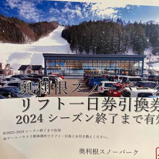 奥利根スノーパーク　一日券(スキー場)