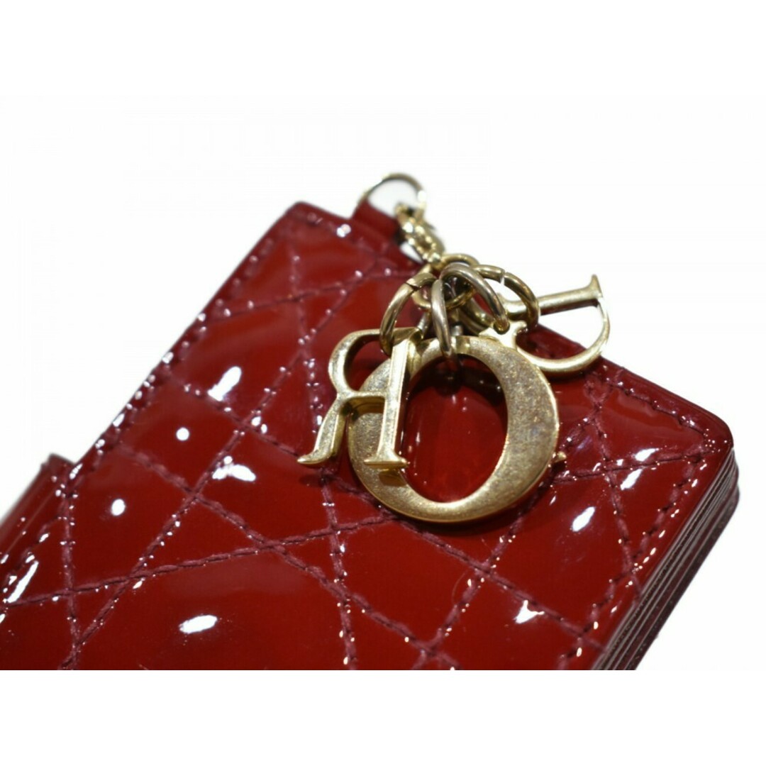 Dior - 【中古品】DIOR カードホルダー S0074OVRB_M323 レッド Dior - 【中古品】DIOR カードホルダー S0074OVRB_M323 レッド