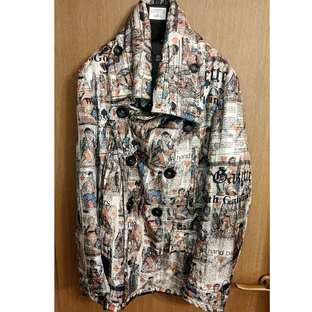 John たすかっ Galliano シルクPコート ガリアーノ John たすかっ Galliano シルクPコート ガリアーノ