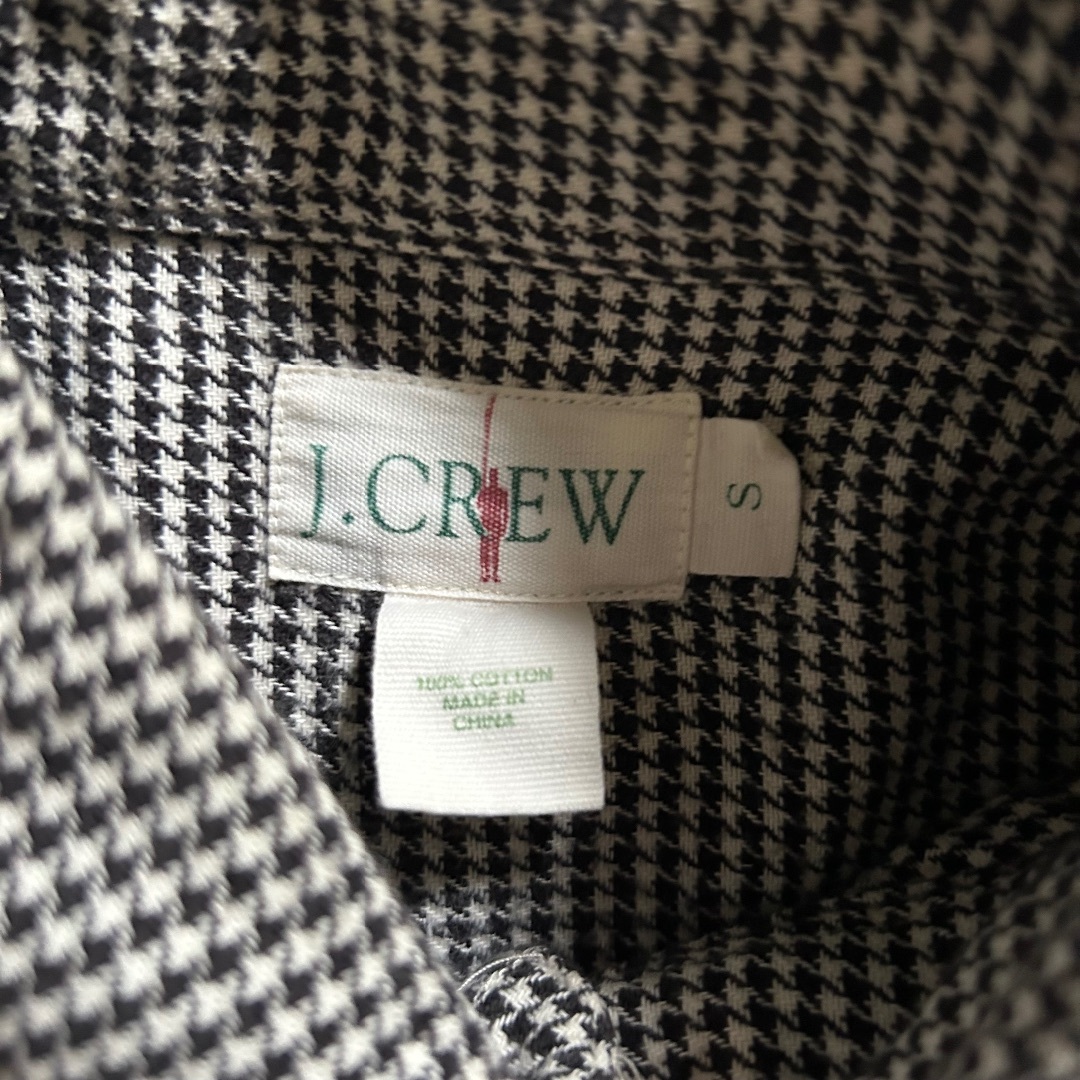 J.Crew(ジェイクルー)の90s j.crew ジェイクルー 千鳥格子柄シャツ S  メンズのトップス(シャツ)の商品写真