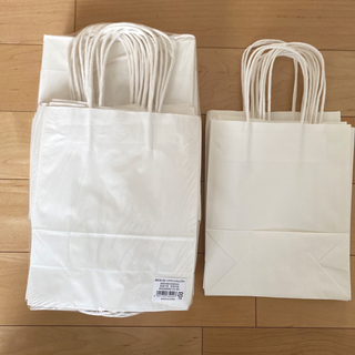 シモジマ HEIKO 紙袋 25チャームバッグ 25CB 20-1 晒白無地 5(日用品/生活雑貨)
