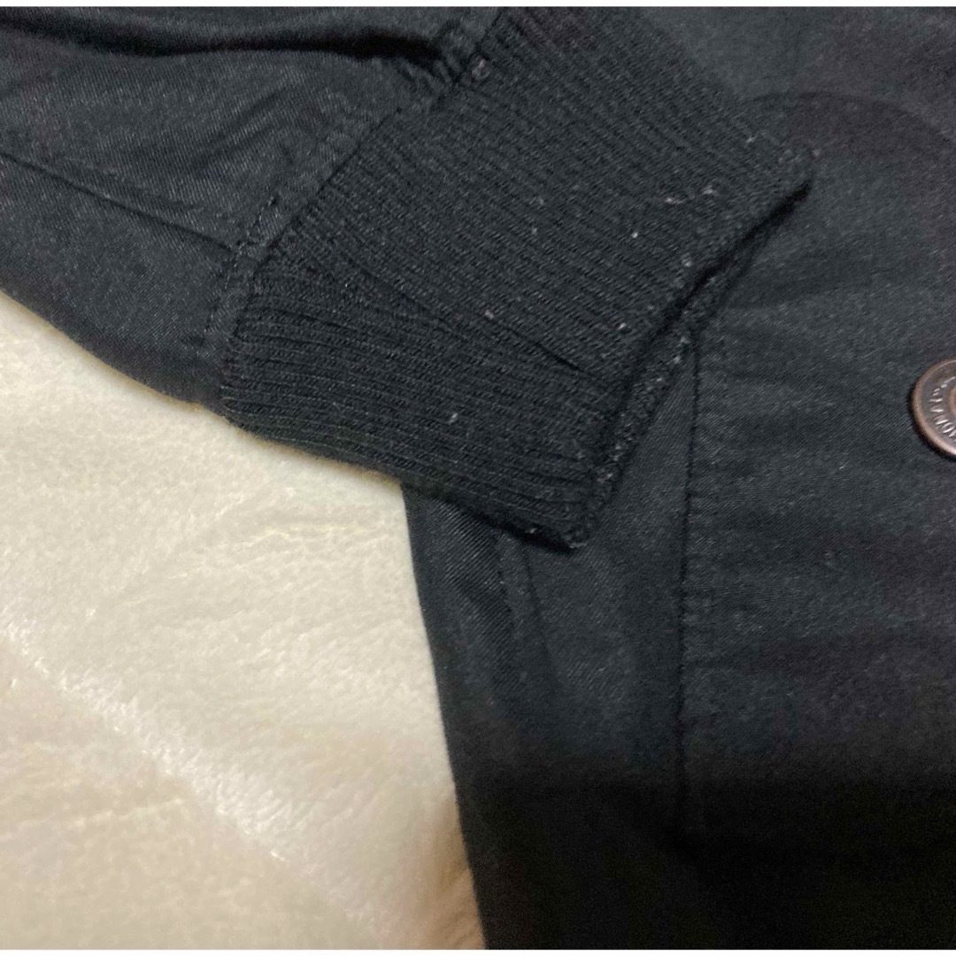 Branshes(ブランシェス)のbranshes ブランシェス　ブルゾン　ブラック　黒　（100サイズ） キッズ/ベビー/マタニティのキッズ服男の子用(90cm~)(ジャケット/上着)の商品写真